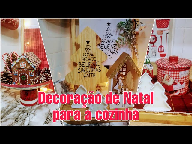 Ideias Cozinha Decorada Natal Simples