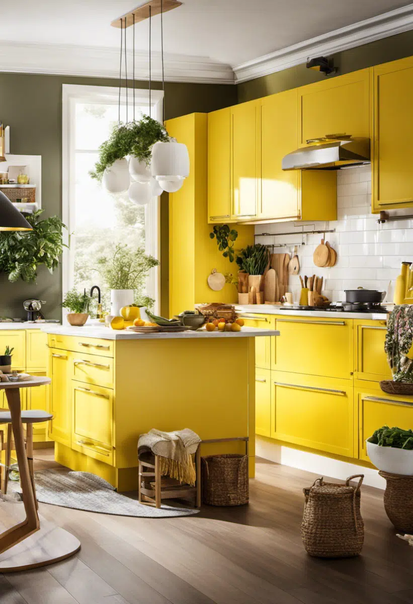 Ideias Cozinha Decorada Em Amarelo