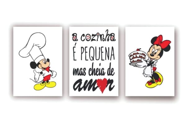 Ideias Cozinha Decorada Mickey