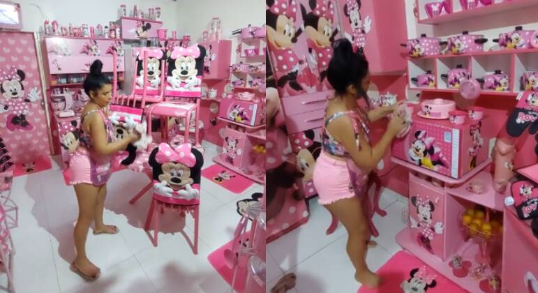 Ideias Cozinha Decorada Da Minnie