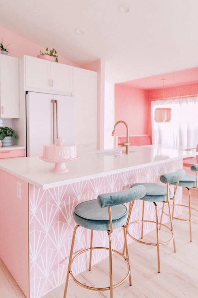 Ideias Cozinha Decorada Rose Gold