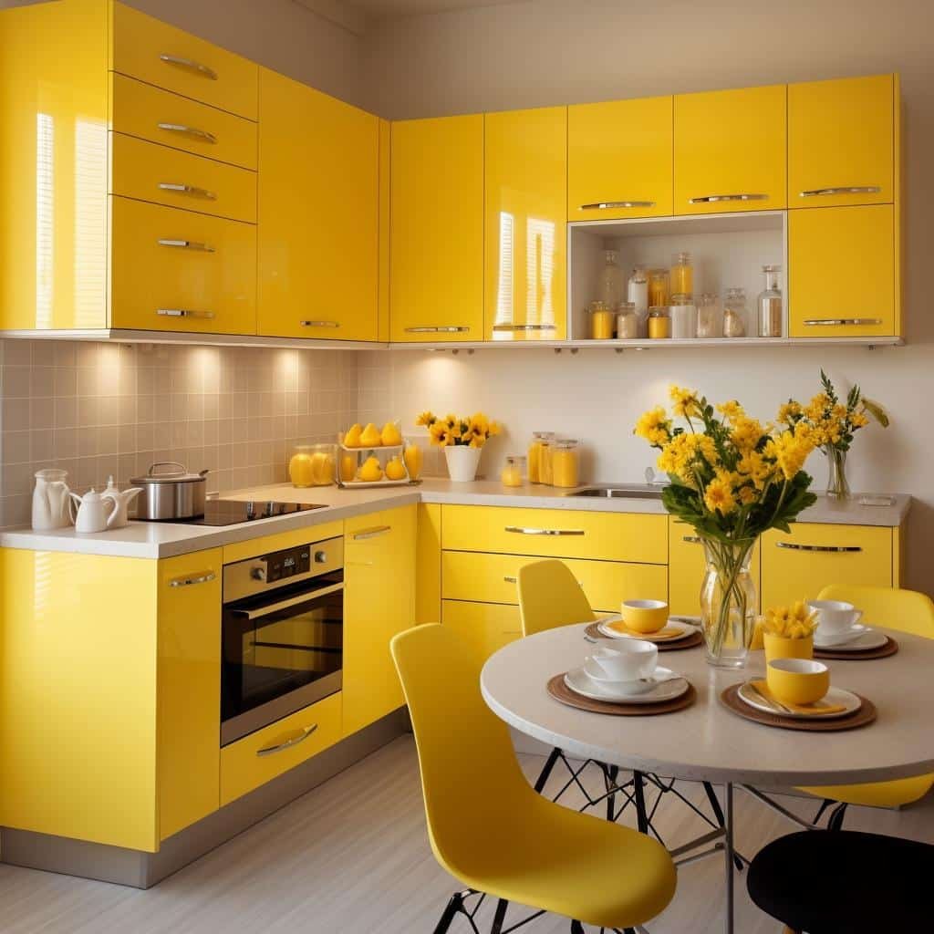 Ideias Cozinha Decorada Em Amarelo