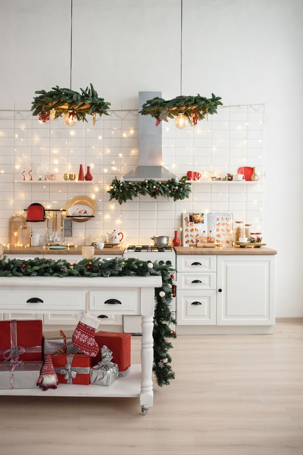 Ideias Cozinha Decorada Natal Simples