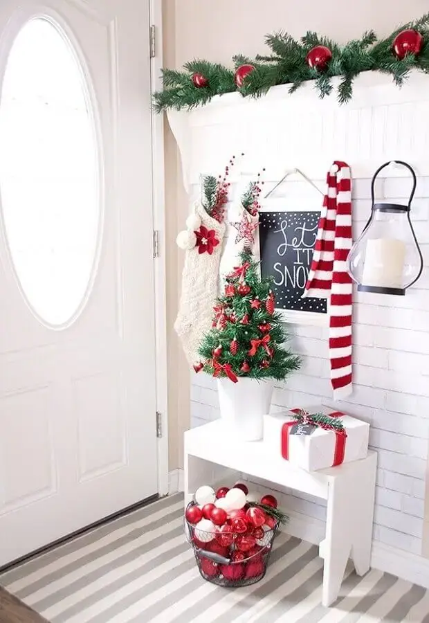 Ideias Cozinha Decorada Natal Simples