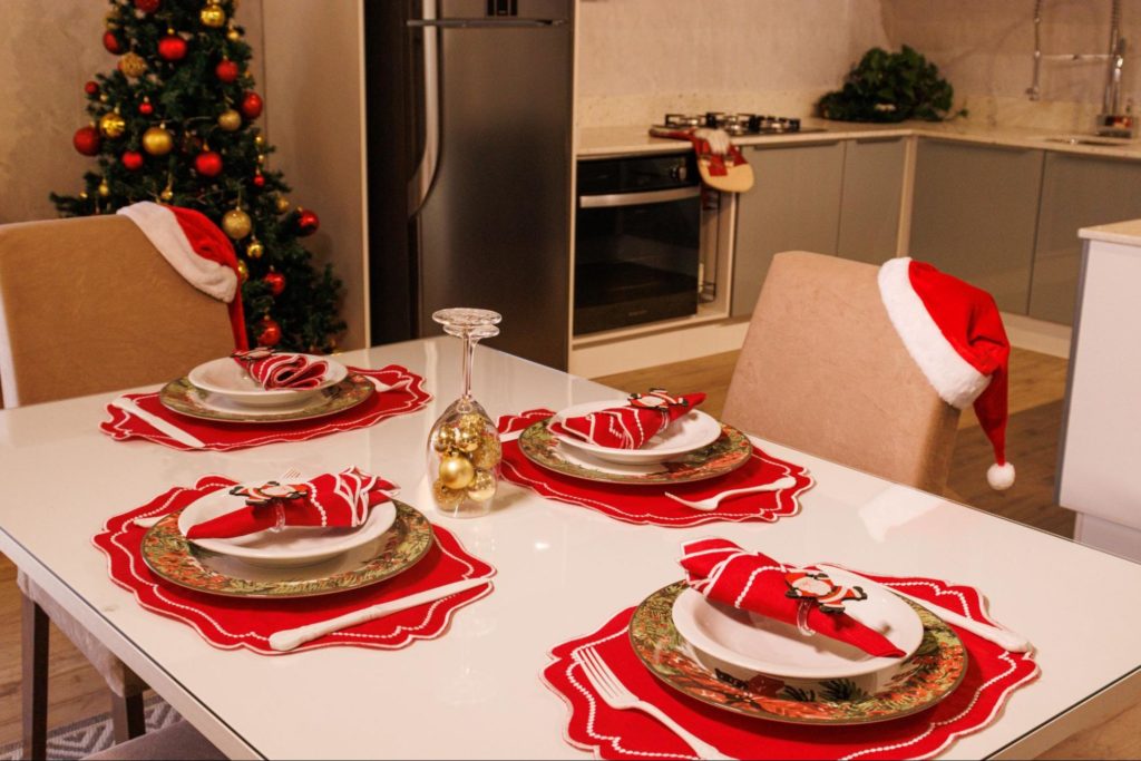 Ideias Cozinha Decorada Natal Simples