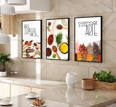 Ideias Parede De Cozinha Decorada Com Quadros