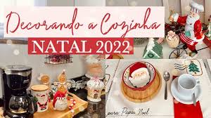 Ideias Cozinha Decorada Natal Simples