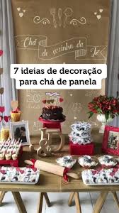 Ideias Decoração Para O Chá De Cozinha