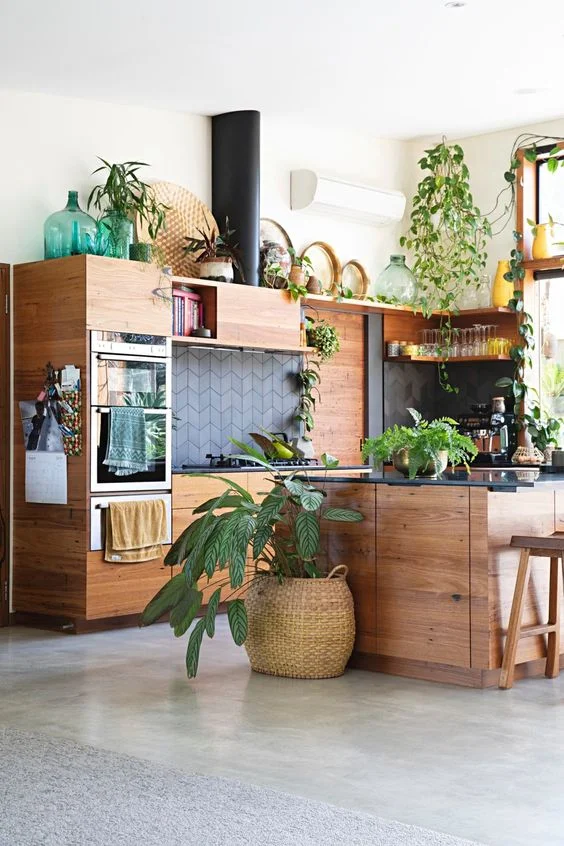 Ideias Cozinha Decorada Com Plantas