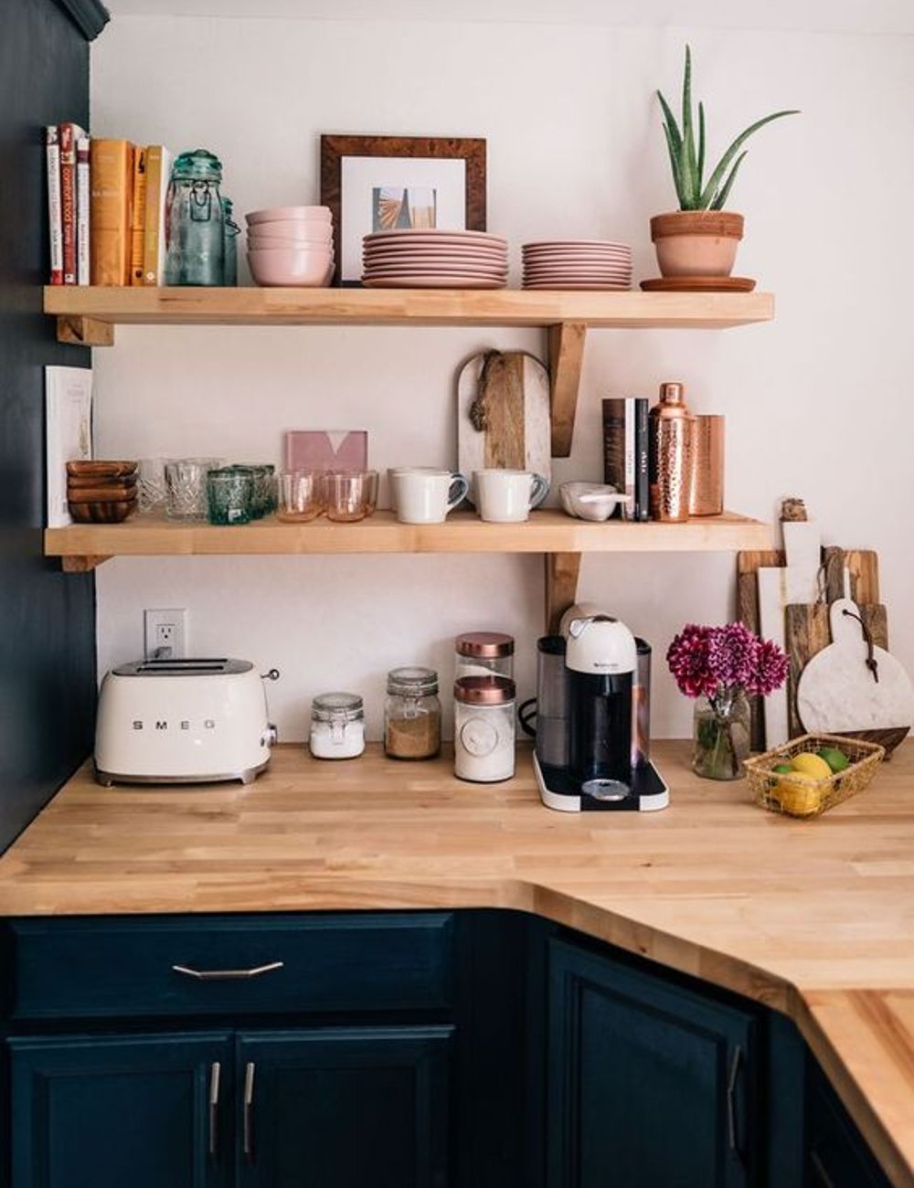 Ideias Prateleira Decorada Na Cozinha