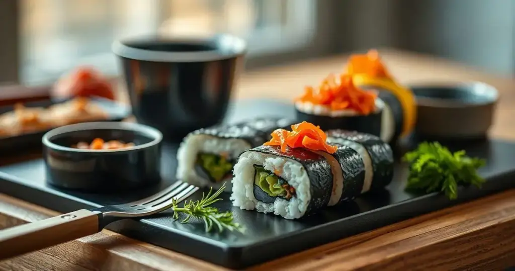 acessórios para fazer sushi em casa