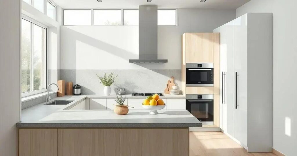 cozinha minimalista