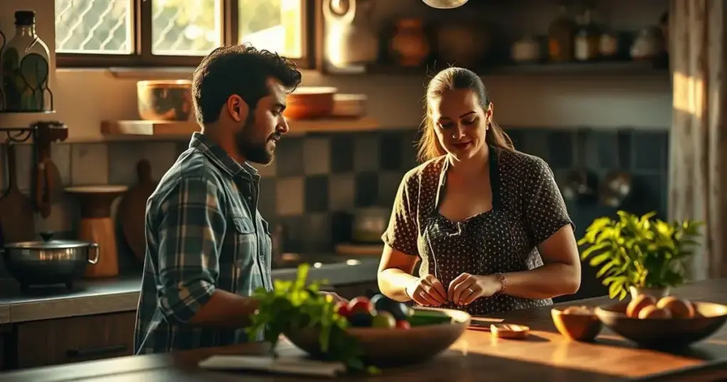 Cozinha rústica