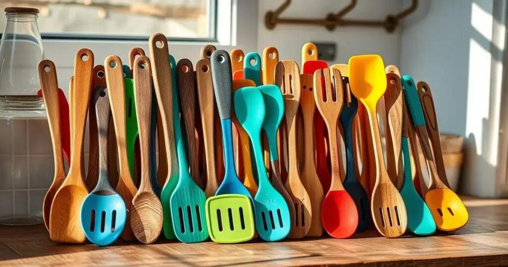 espátulas de cozinha tipos e funções
